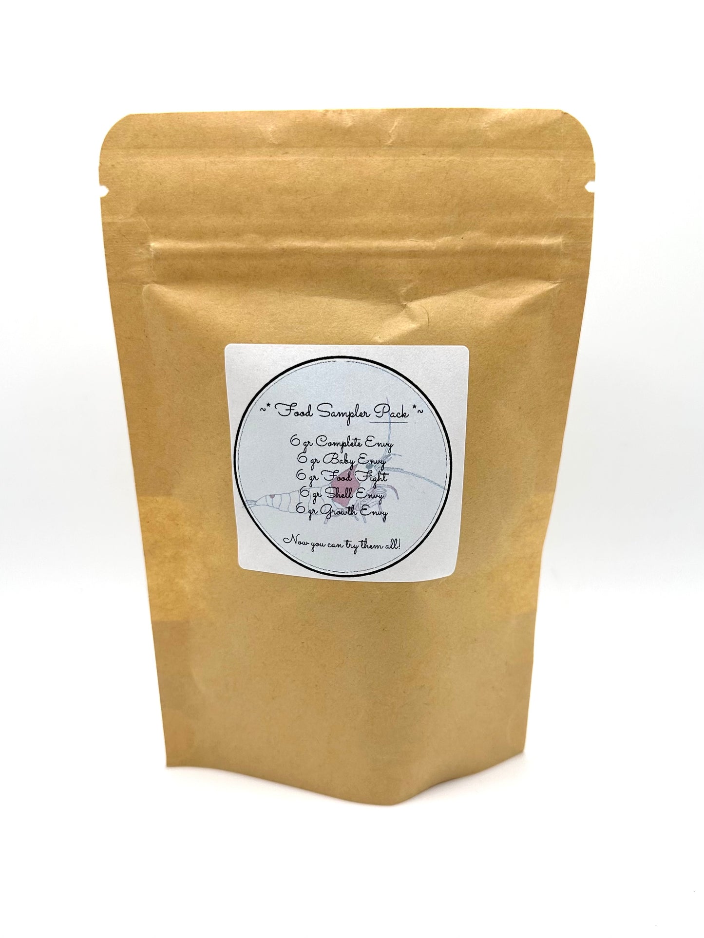 Shrimp Envy Shrimp Food Sampler Pack