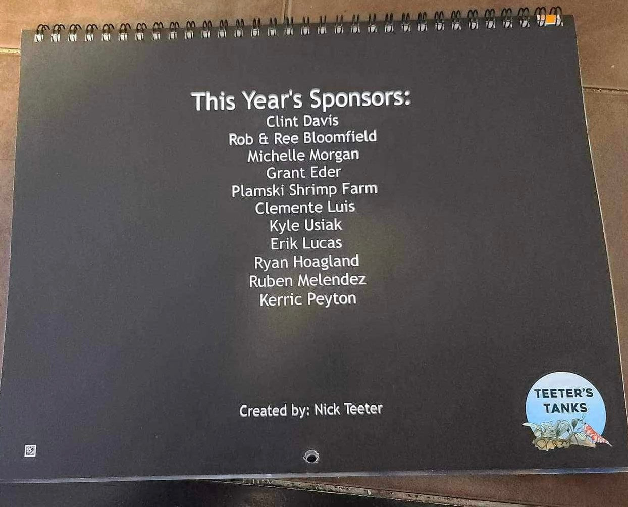 2024 Annual American Shrimp Calendar