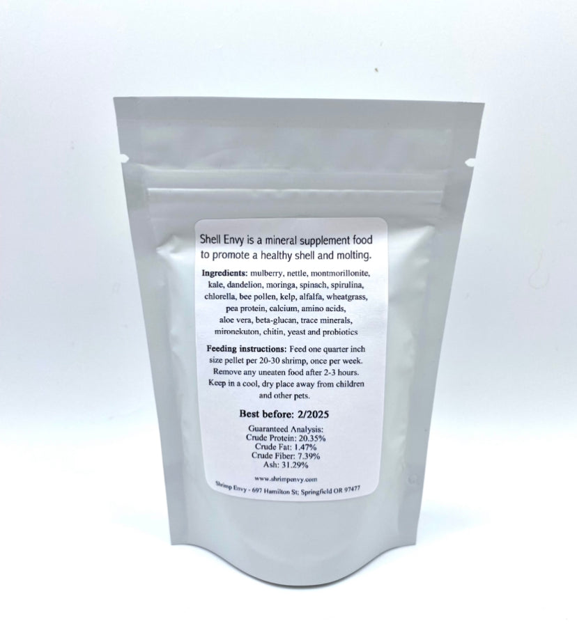 Shell Envy Mineral Shrimp Food